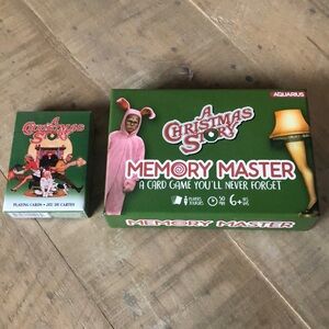 A Christmas Story Game Set Deck of Playing Cards & Memory